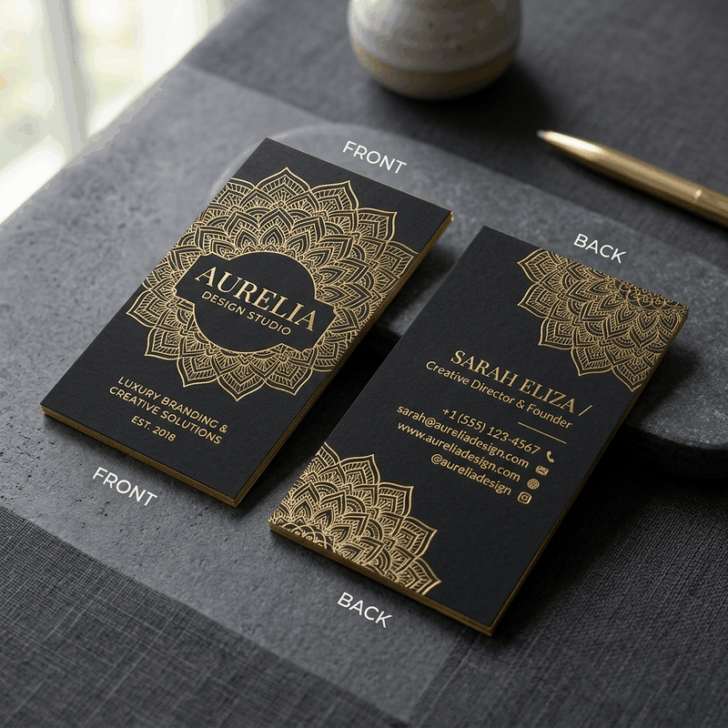 Mandala Luxury Card